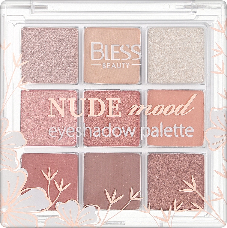 Тіні 9 тонів - Bless Beauty Nude Mood — фото N2