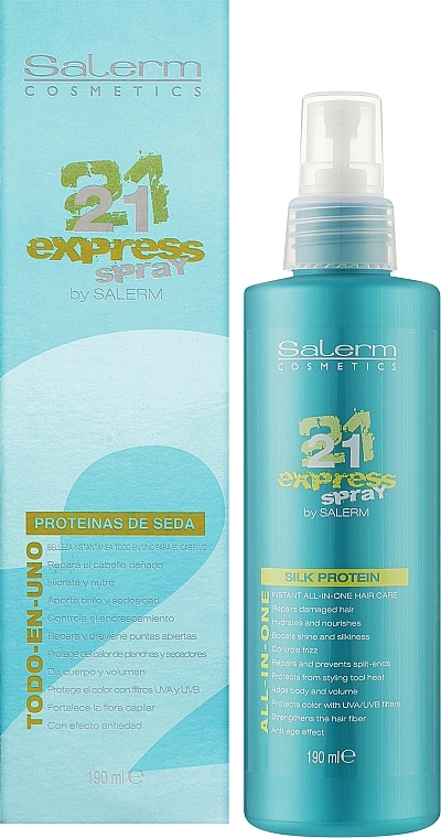 Экспресс спрей для волос - Salerm Salerm 21 express Spray All-in-One  — фото N2