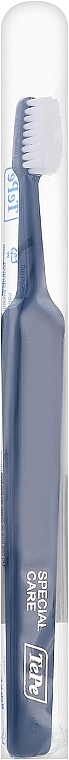Зубная щетка для послеоперационного ухода, синяя - TePe Care Compact Medium  — фото N1