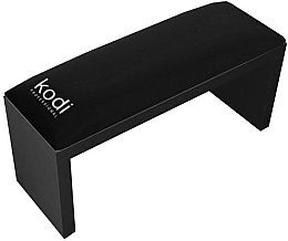 Подлокотник для маникюра на черных ножках, Black - Kodi Professional — фото N1