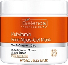 Духи, Парфюмерия, косметика Мультивитаминная водорослево-гелевая маска для лица - Bielenda Professional Hydro Jelly Mask Multivitamin Face Algae-Gel Mask 