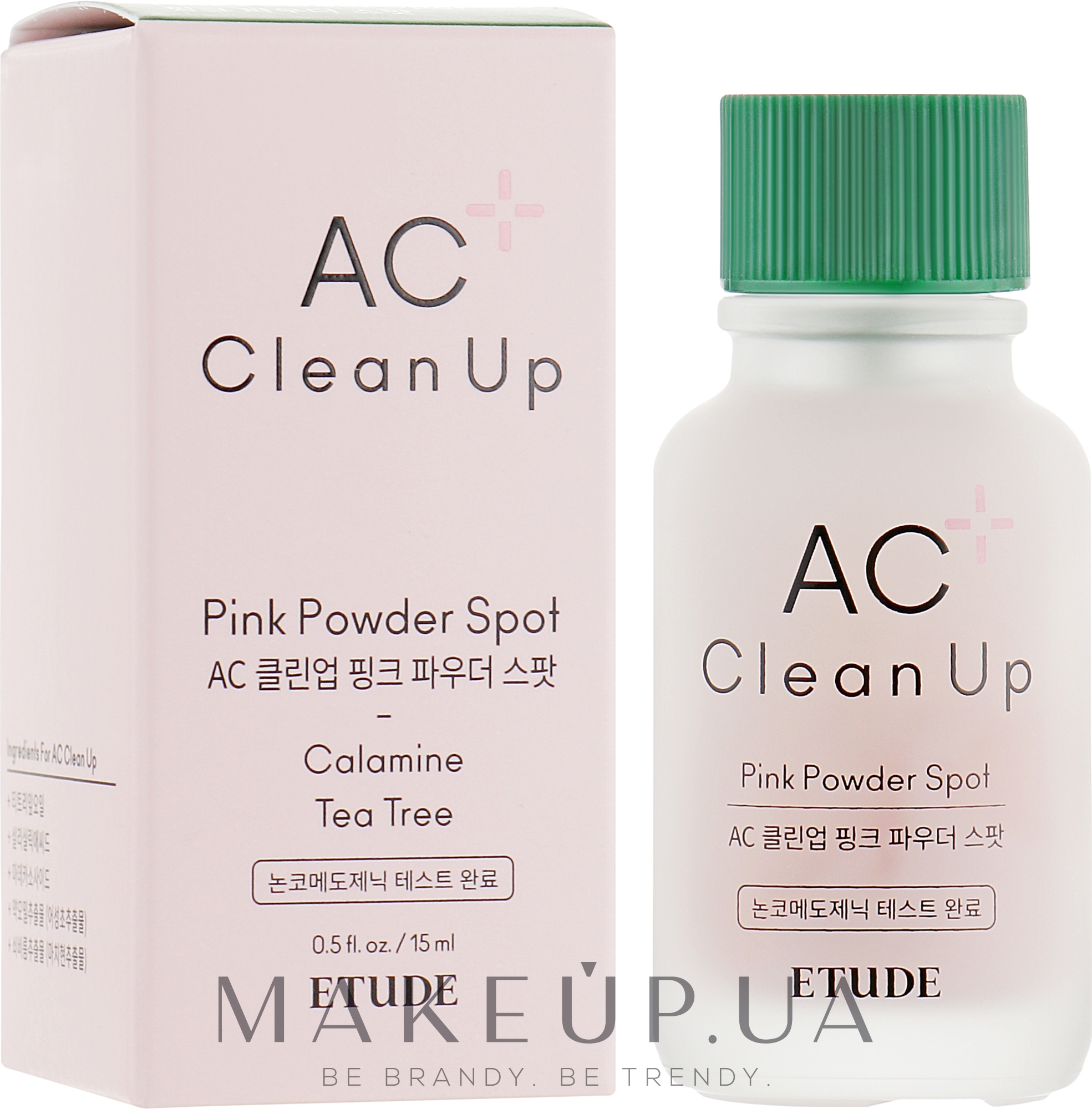 Точковий засіб для боротьби з акне - Etude House AC Clean Up Pink Powder Spot — фото 15ml