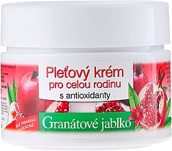 Парфумерія, косметика Крем для обличчя - Bione Cosmetics Pomegranate Facial Cream For The Whole Family With Antiox