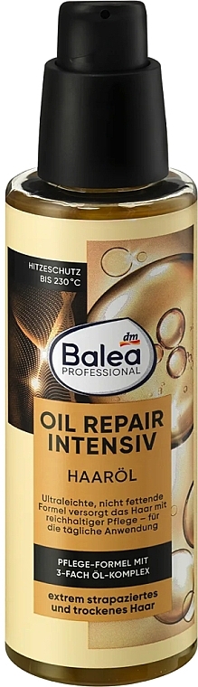 Масло для волос - Balea Professional Oil Repair Intensi