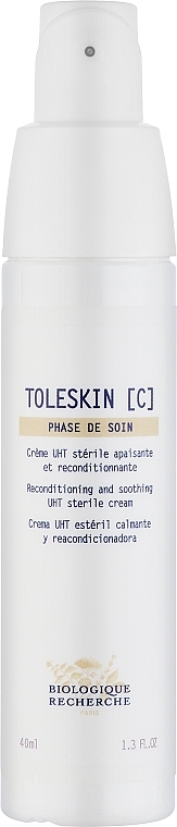 Восстанавливающий и успокаивающий стерильный крем - Biologique Recherche Toleskin [C] Reconditioning And Soothing Sterile Cream — фото N1