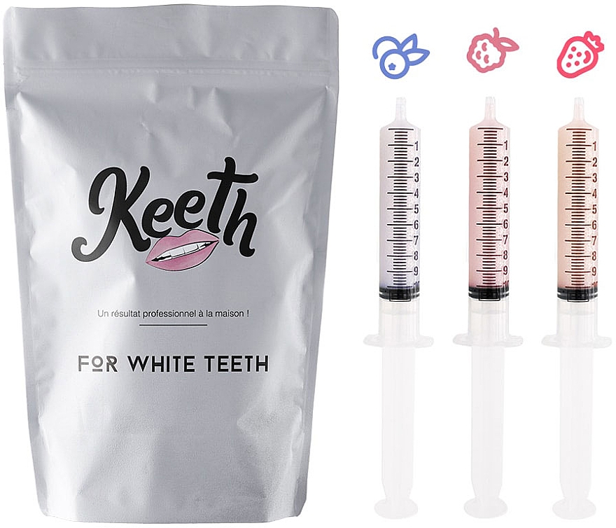 Набор сменных картриджей для отбеливания зубов - Keeth Forest Berries Refill Pack — фото N1