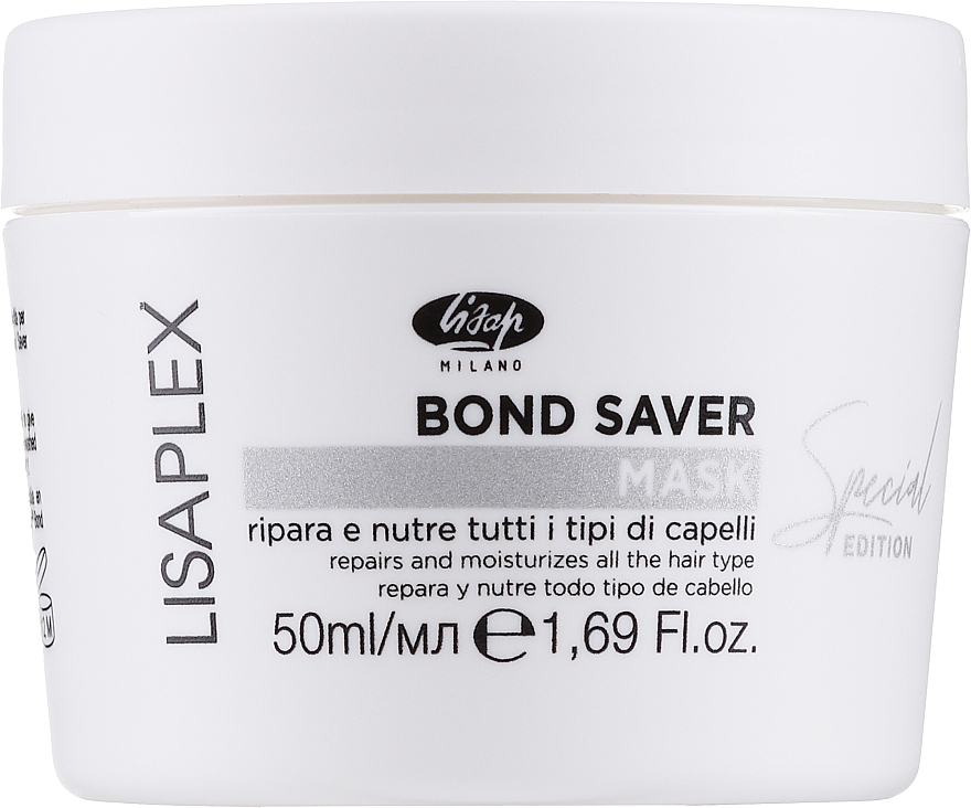 ПОДАРОК! Маска для волос - Lisap Lisaplex Bond Saver Mask — фото N1