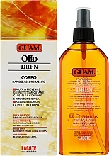 Масло с дренажным эффектом - Guam Olio Corpo Dren — фото N2