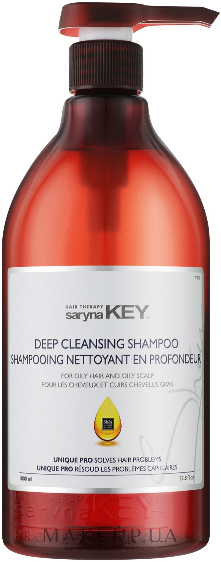 Шампунь для жирного волосся - Saryna Key Deep Cleansing Shampoo — фото 1000ml