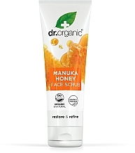 Скраб для обличчя "Мед манука" - Dr. Organic Manuka Honey Face Scrub — фото N1