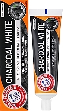 Отбеливающая зубная паста - Arm & Hammer Charcoal White Toothpaste — фото N2