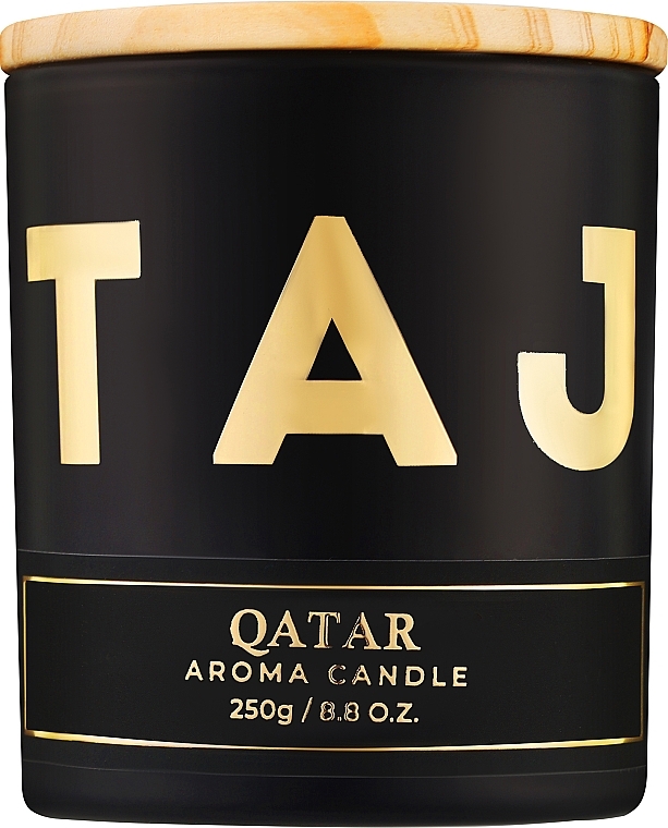 Ароматическая свеча "Qatar" - Taj Max Aroma Candle — фото N1