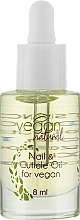 Олія для нігтів і кутикули - Vegan Natural Nail & Cuticle Oil For Vegan * — фото N1