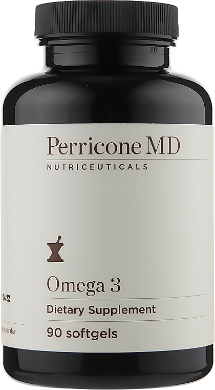Добавка Omega 3, 90 таблеток - Perricone MD Omega 3 Supplements 30 day — фото N1