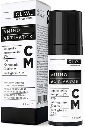 Лікувальний крем-активатор для обличчя - Olival Amino Activator CM — фото N1