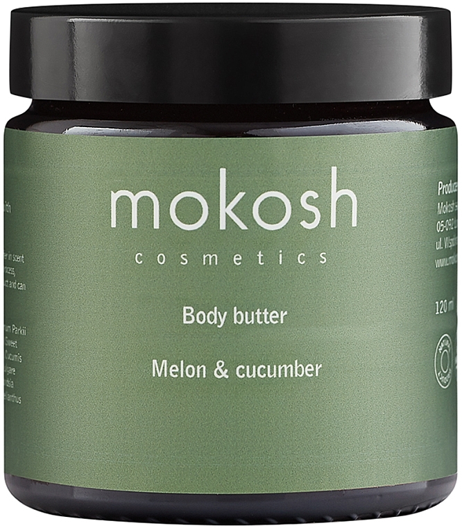 Масло для тела "Дыня и огурец" - Mokosh Cosmetics Body Butter Melon & Cucumber — фото N3