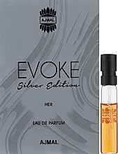 Парфумерія, косметика Ajmal Evoke Silver Edition - Парфумована вода (пробник)