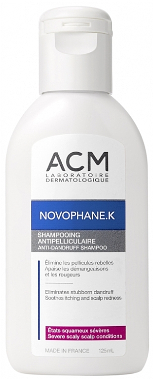 Шампунь для волосся проти лупи - ACM Laboratoires Novophane.K Anti-Dandruff Shampoo — фото N1