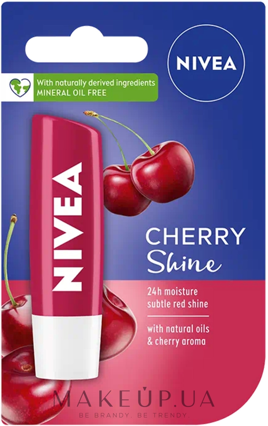 Бальзам для губ "Вишневое сияние" - NIVEA Cherry Shine — фото 4.8g
