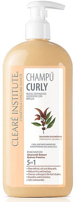 Шампунь для кудрявых волос - Cleare Institute Curly Shampoo — фото N1