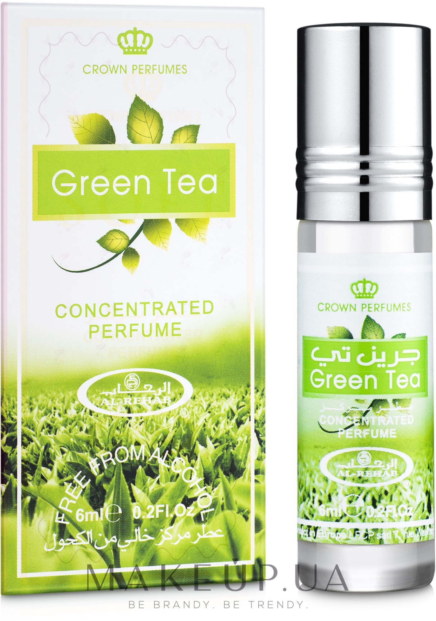 Al Rehab Green Tea - Масляные духи (мини) — фото 6ml