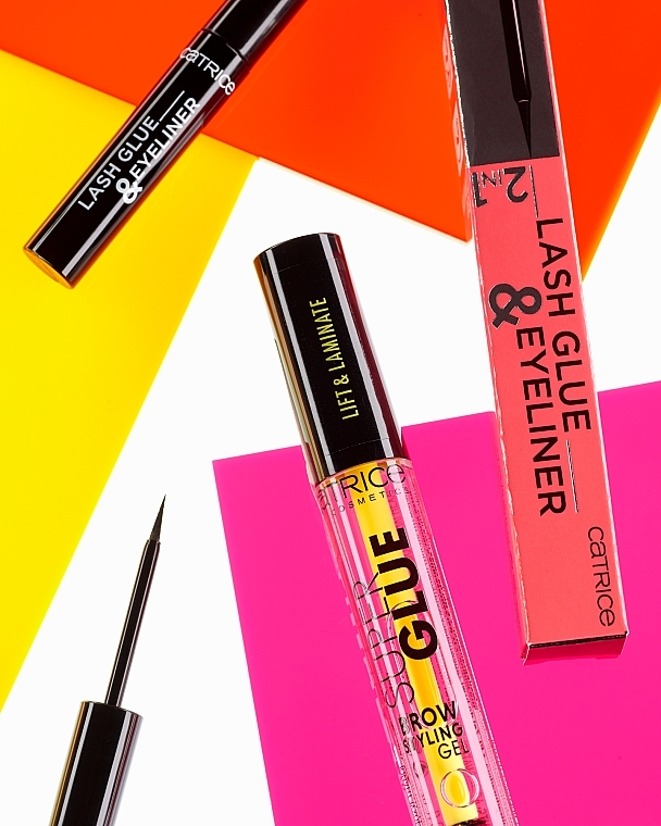 Клей для вій і підводка для очей 2 в 1 - Catrice Liquid Eyeliner & False Eyelash Glue — фото N7