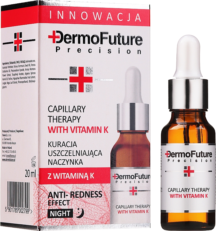 Средство для укрепления капилляров с витамином К - DermoFuture Capillary Therapy With Vitamin K — фото N3