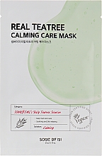 Тканинна маска з чайним деревом - Some By Mi Real Tea Tree Calming Care Mask — фото N1