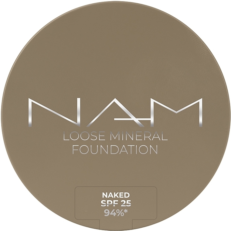 Рассыпчатая основа для лица - NAM Loose Mineral Foundation SPF 25 — фото N1
