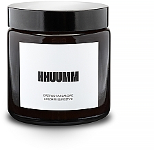 Духи, Парфюмерия, косметика Натуральная соевая свеча с ароматом сандалового дерева - Hhuumm 