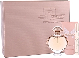 Духи, Парфюмерия, косметика Paco Rabanne Olympea - Набор (edp/50ml + b/lot/75ml + edp/10ml)