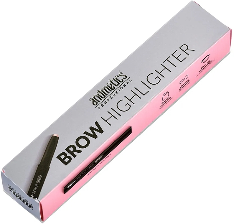 Хайлайтер для бровей - Andmetics Brow Highlighter — фото N1