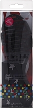 Щітка для швидкого сушіння волосся, чорна - Rolling Hills Quick Dry Brush Maze — фото N1