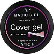 Гель для нарощування, 30 мл - Magic Girl Gel Nail Cover — фото N1