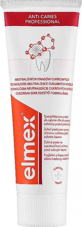 Набір - Elmex Anti-Caries Professional Trio Toothpaste (toothpaste/3x75ml) — фото N2