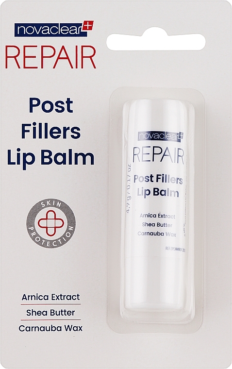 Бальзам для губ после филлеров - Novaclear Repair Post Fillers Lip Balm — фото N1