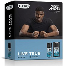 Духи, Парфюмерия, косметика STR8 Live True - Набор (deo/150ml + sh/gel/250ml)