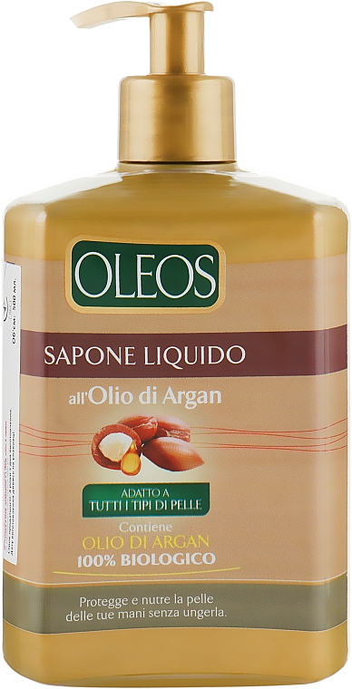 Жидкое мыло с маслом аргана - Oleos Sapone Liquido Argan — фото N1