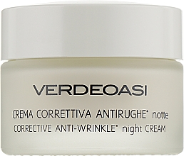 Духи, Парфюмерия, косметика Ночной крем для коррекции морщин - Verdeoasi Anti-Wrinkles Night Cream Corrective