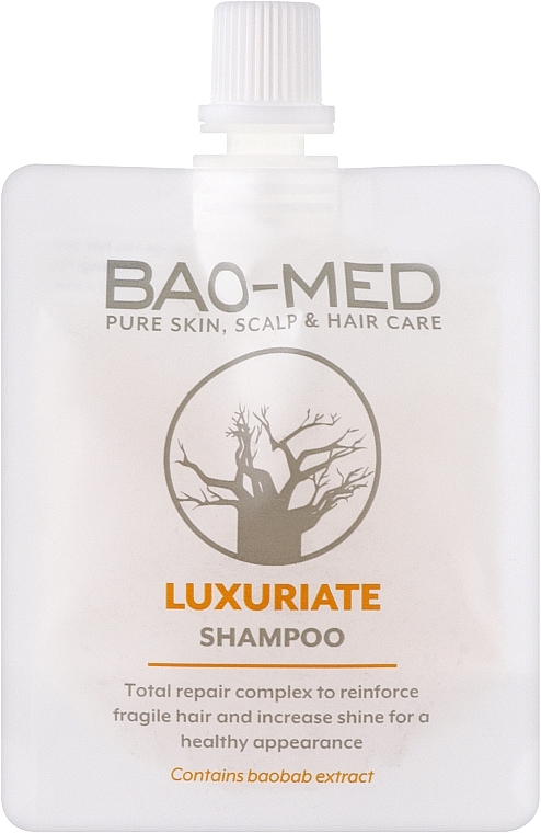 Питательный шампунь с экстрактом баобаба - Bao-Med Luxuriate Shampoo — фото N1