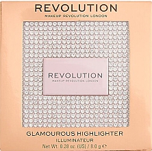 Хайлайтер для обличчя - Makeup Revolution Precious Glamour Highlighter Illuminator — фото N1