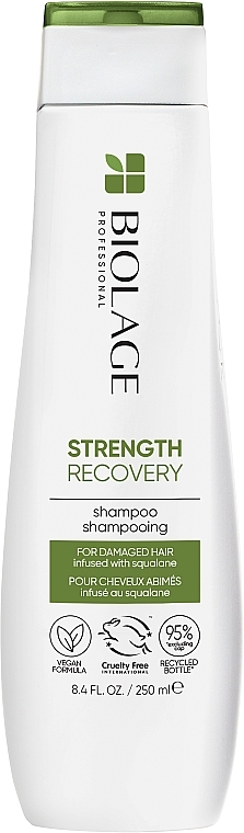 Шампунь для зміцнення пошкодженого волосся - Biolage Strenght Recovery Shampoo
