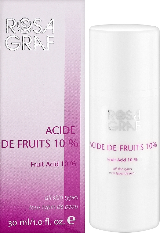 Сыворотка с фруктовыми кислотами - Rosa Graf Fruit Acid 10% — фото N2