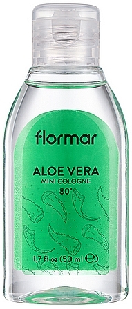 Антисептик для рук "Алое вера" - Flormar Aloe Vera Mini Cologne — фото N1