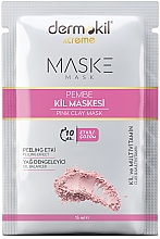 Духи, Парфюмерия, косметика Маска с розовой глиной - Dermokil Pink Clay Mask (саше)