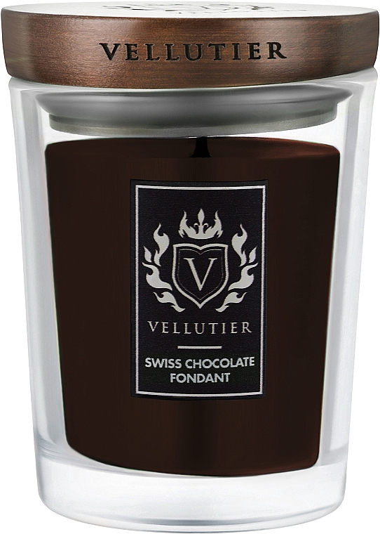 Ароматична свічка "Швейцарський шоколадний фондан" - Vellutier Swiss Chocolate Fondant — фото N2