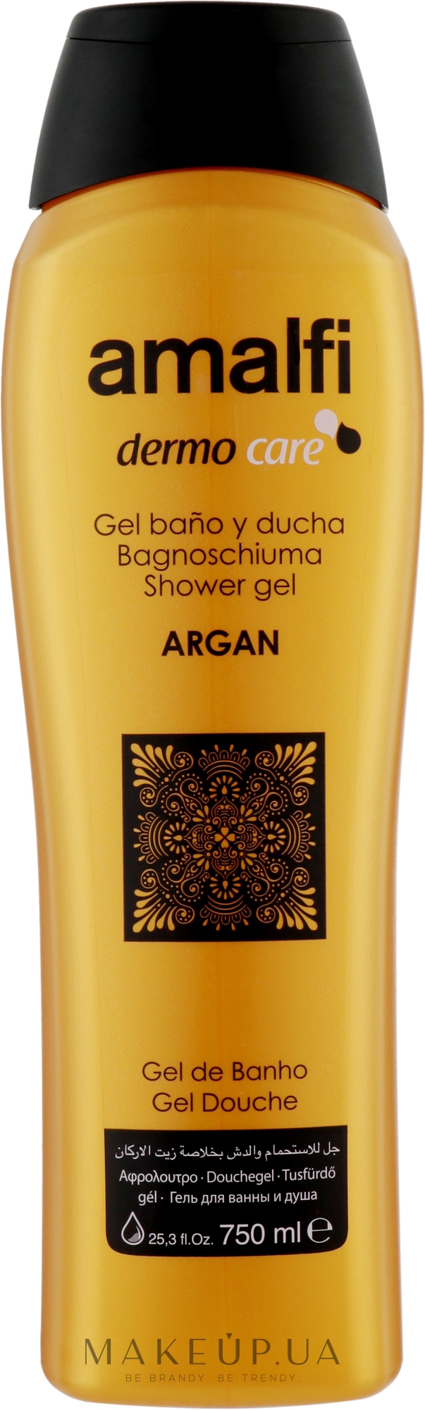 Гель для душа и ванны "C аргановым маслом" - Amalfi Skin Gel Argan Shower Gel — фото 750ml