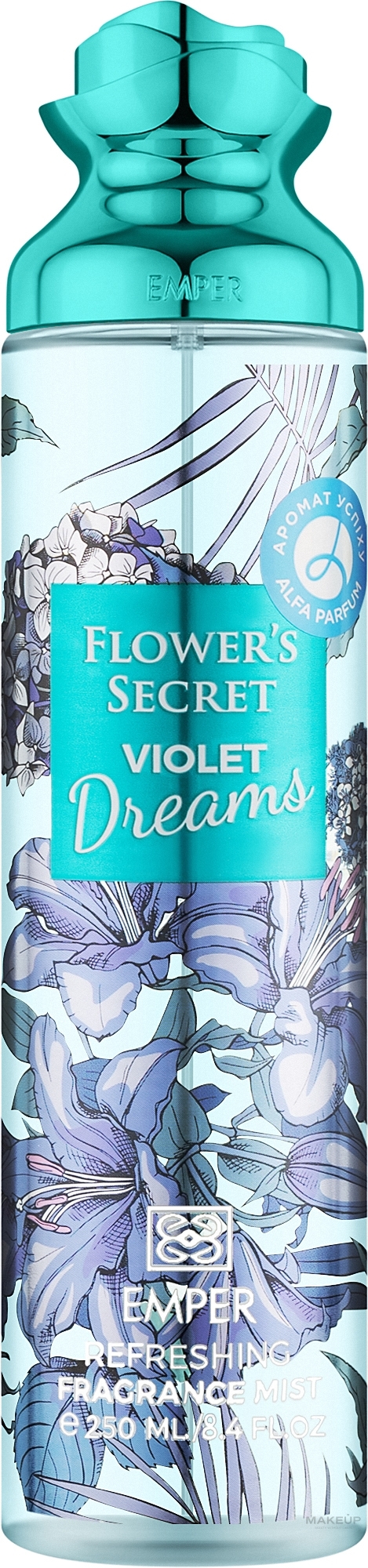 Emper Flower'S Secret Violet Dreams - Парфюмированный спрей для тела — фото 250ml