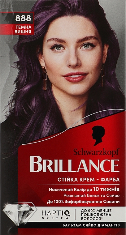 УЦІНКА Інтенсивна крем-фарба для волосся - Brillance Intensiv Color Creme * — фото N1