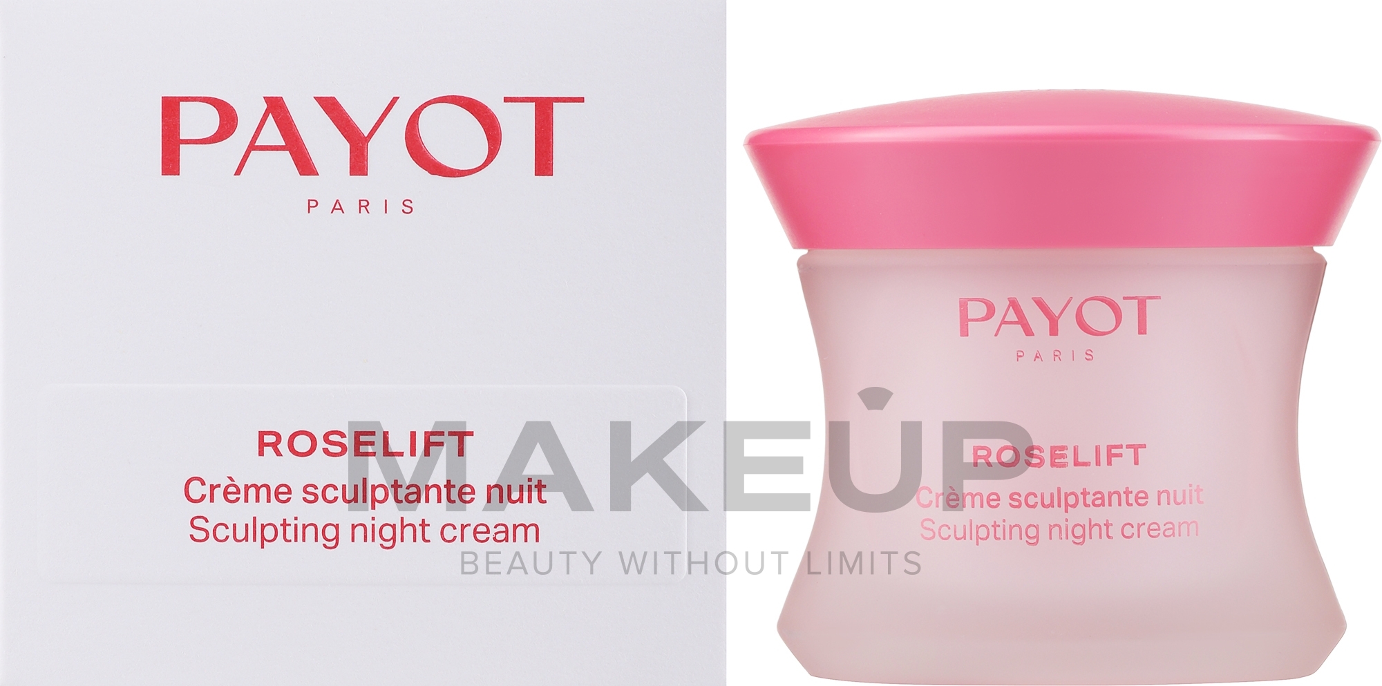 Нічний крем для обличчя з пептидами - Payot Roselift Collagene Nuit Cream — фото 50ml